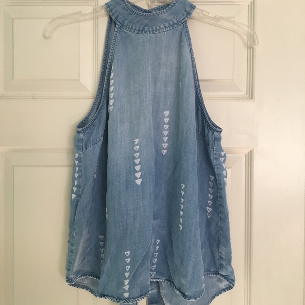 Cloth & Stone denim tank top